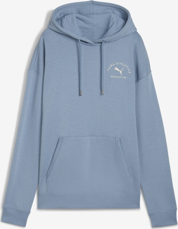 Sweat de sport PUMA en bleu : devant