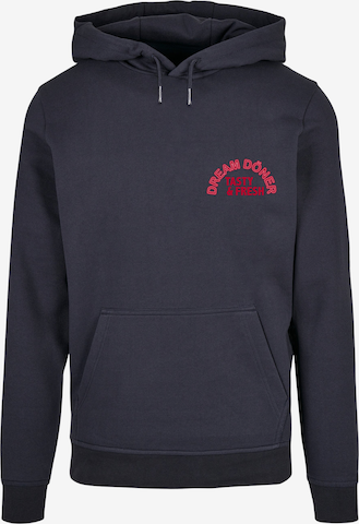Felpa 'Dream Kebab' di Mister Tee in blu: frontale