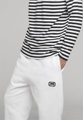 Ecko Unlimited - Loosefit Calças em branco