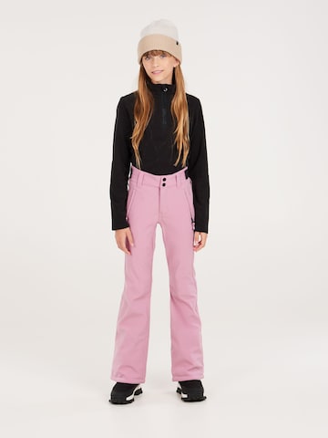 PROTEST Slimfit Sportbroek 'LOLE JR' in Roze: voorkant