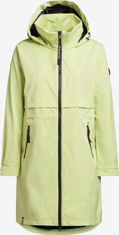 khujo Between-Seasons Coat 'Ariana2' in Green: front