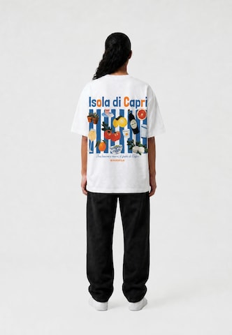 On Vacation Shirt 'Taste Of Capri' in White
