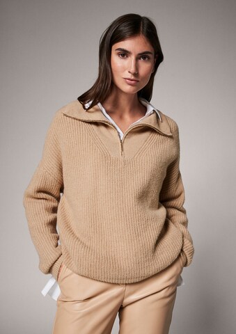 COMMA Pullover in Braun: predná strana