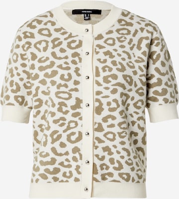 VERO MODA Strickjacke 'VMTRES BIEN' in Beige: Vorderseite