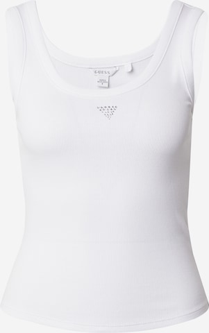 GUESS - Top em branco: frente