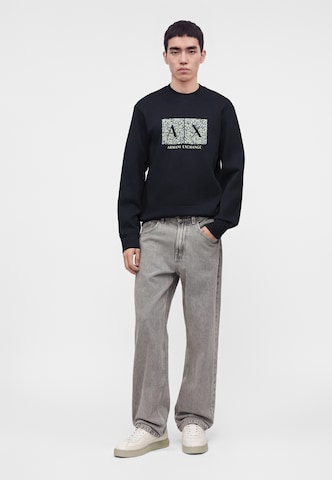 ARMANI EXCHANGE Sweatshirt in Blue