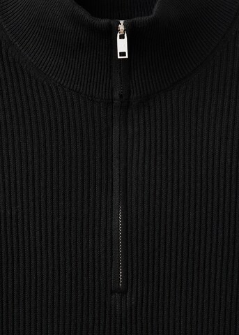 MANGO MAN Pullover 'Antiguap' in Schwarz