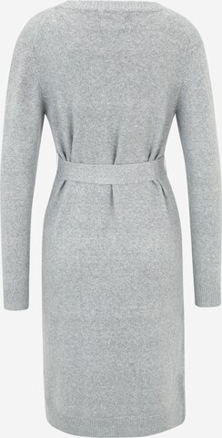 Pieces Maternity Knitted dress 'Cava' in Grey