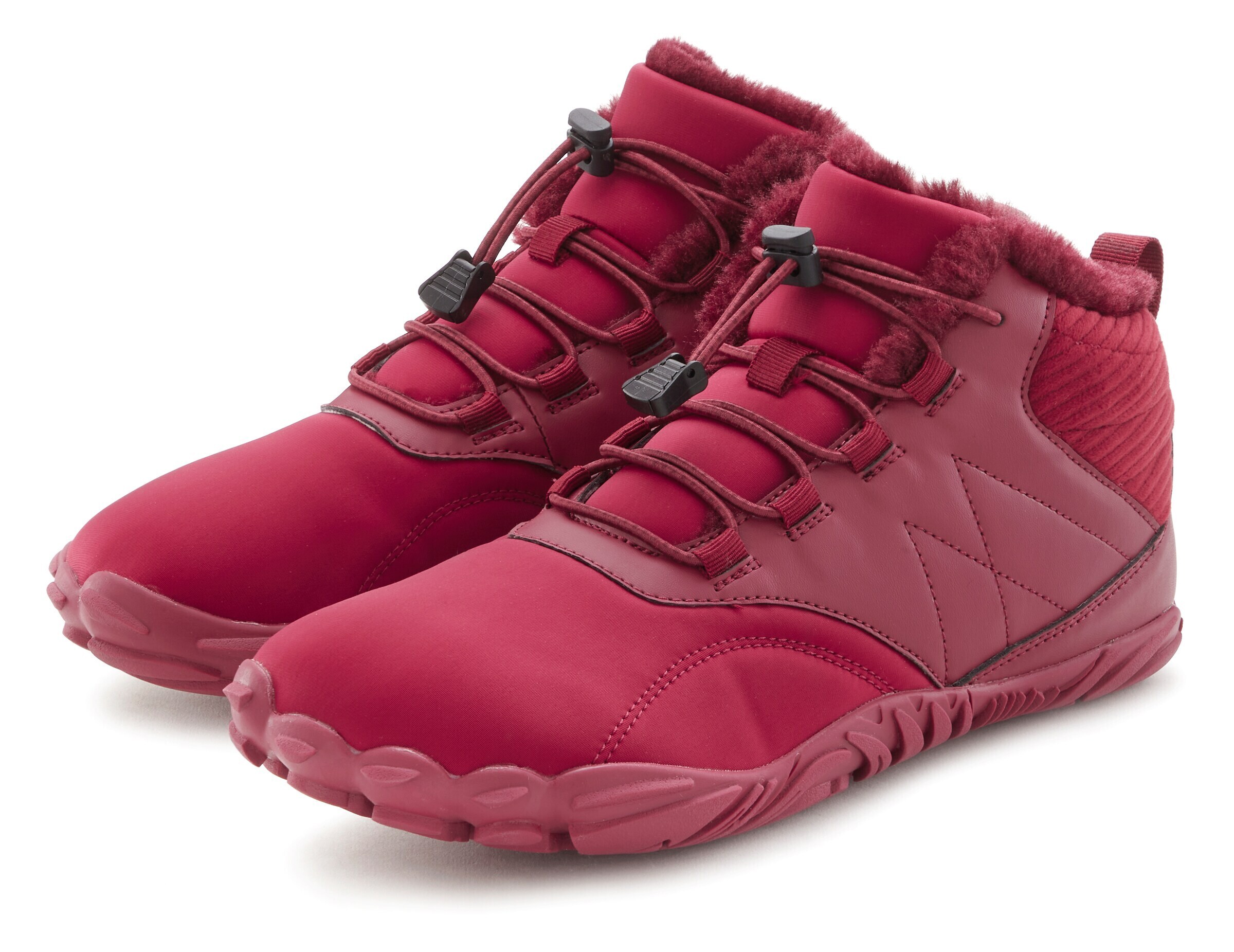 Sneaker alta di VIVANCE in rosso