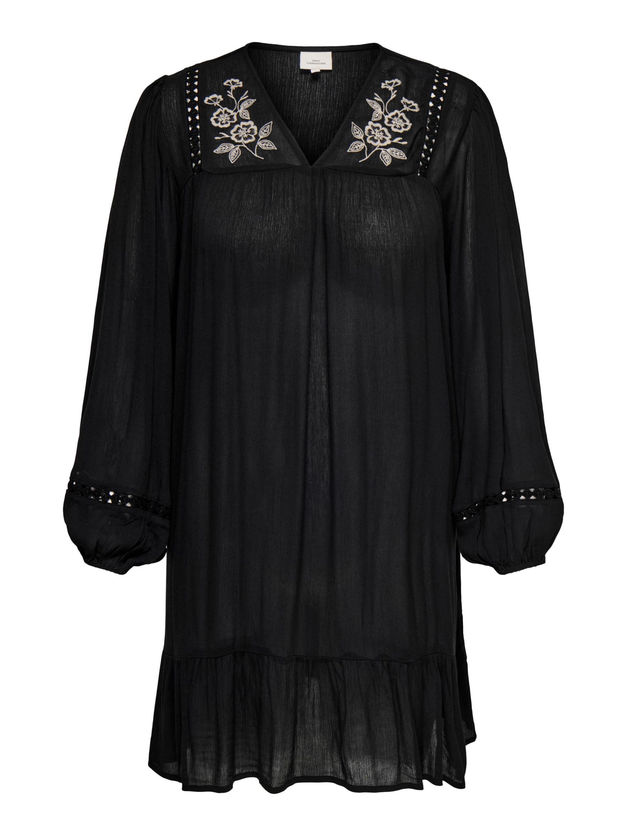 ONLY Carmakoma Dress in Black: front