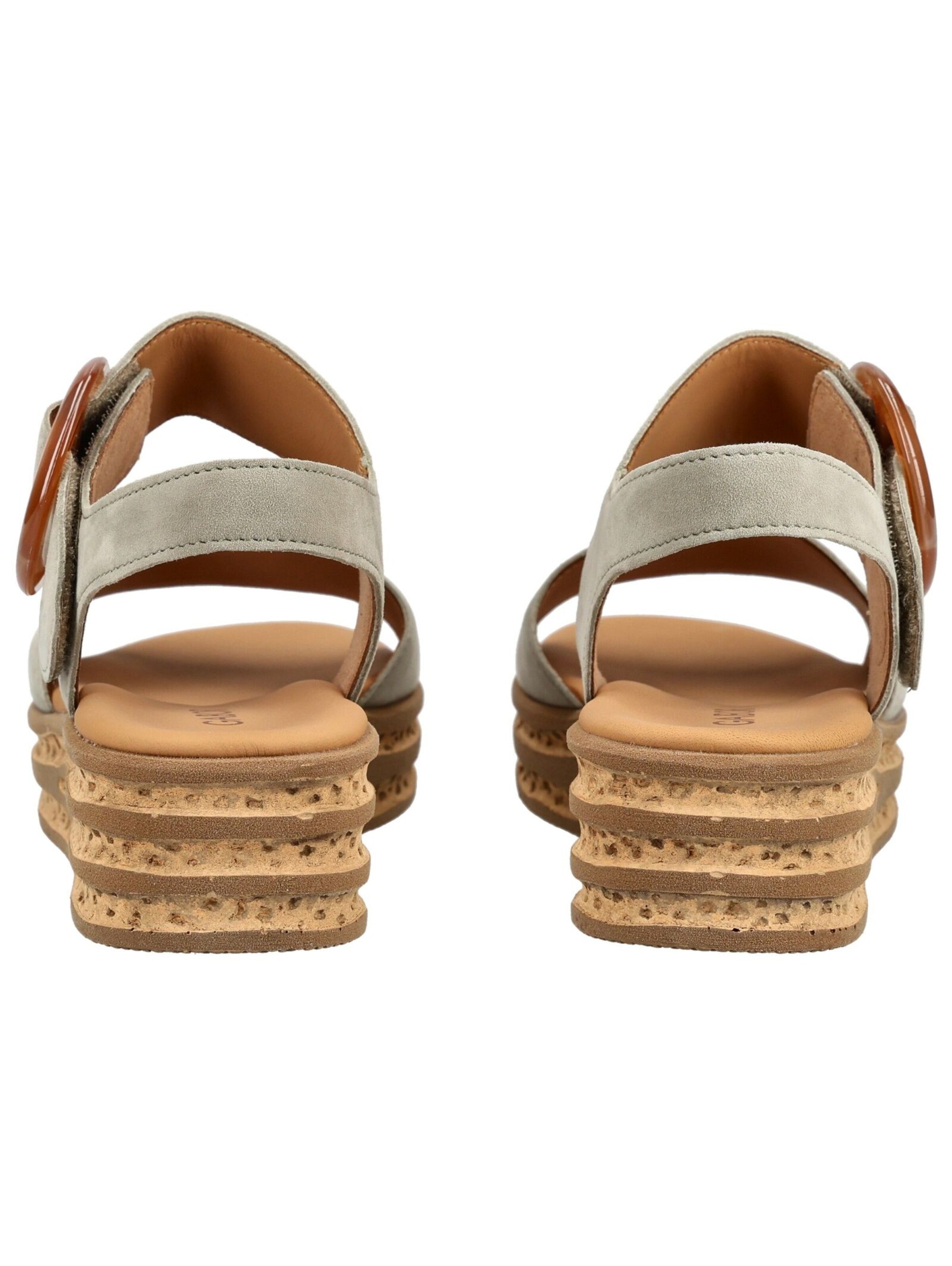 GABOR Sandale in Grün