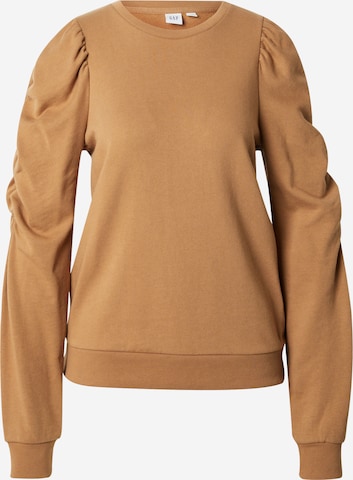 GAP Sweatshirt i brun: framsida
