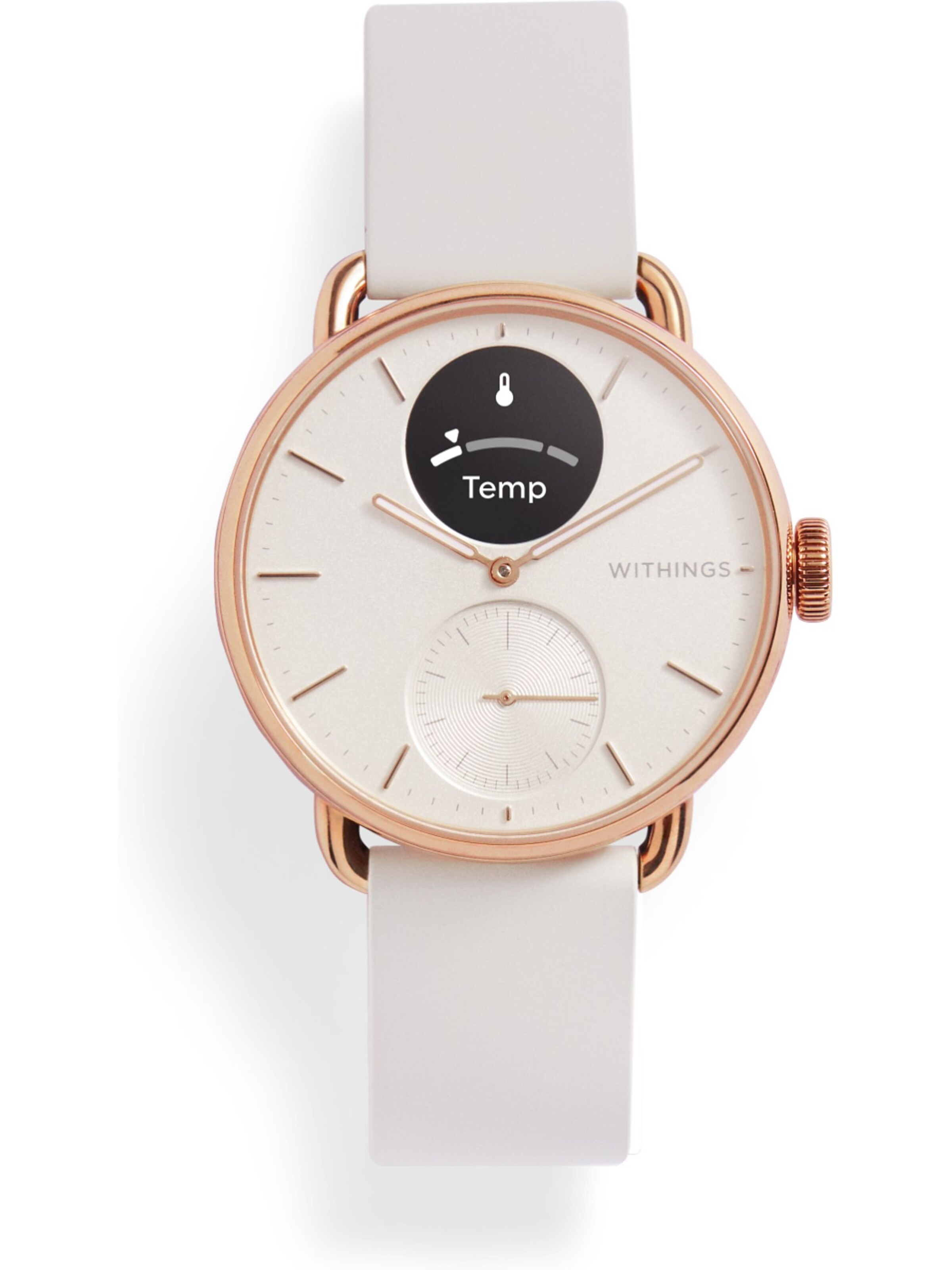 Withings Analog Watch in White: front