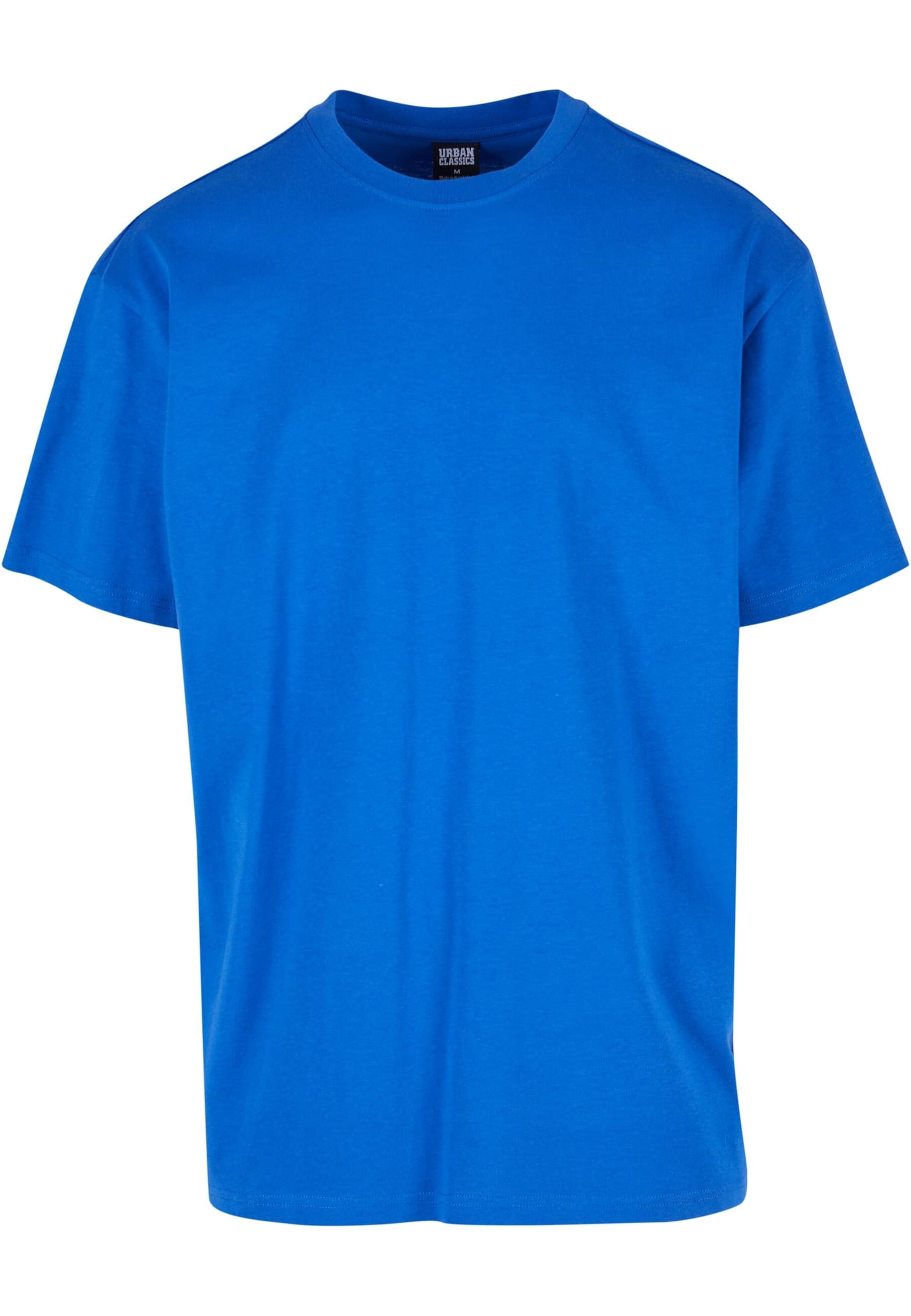T-Shirt Urban Classics en bleu : devant