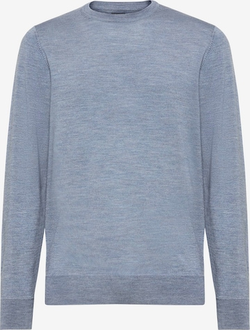 Pull-over Boggi Milano en bleu : devant