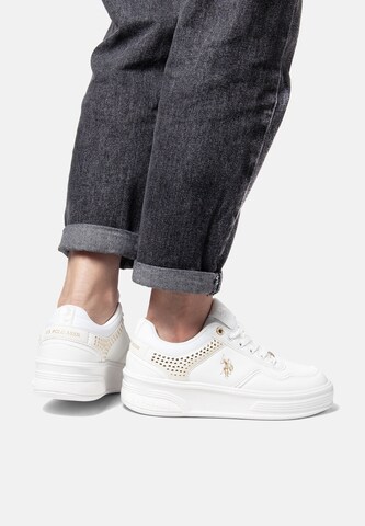 U.S. POLO ASSN. Platform trainers 'ASUKA009W/5YN1' in White