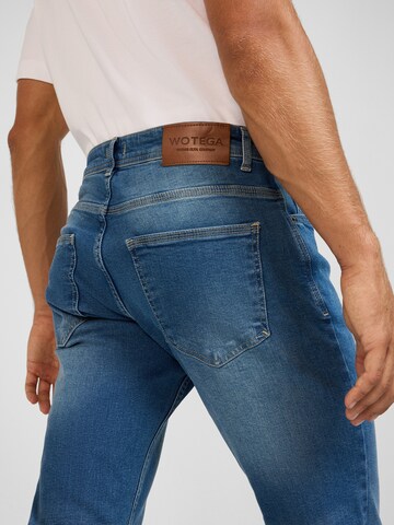 WOTEGA Slimfit Jeans 'Alistar'‌‌‌ in Blau