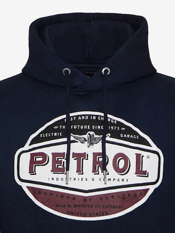 Sweat-shirt Petrol Industries en bleu