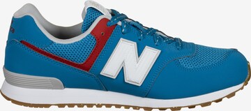 Sneaker '574' di new balance in blu