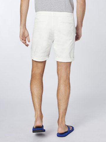 CHIEMSEE Slimfit Shorts in Weiß
