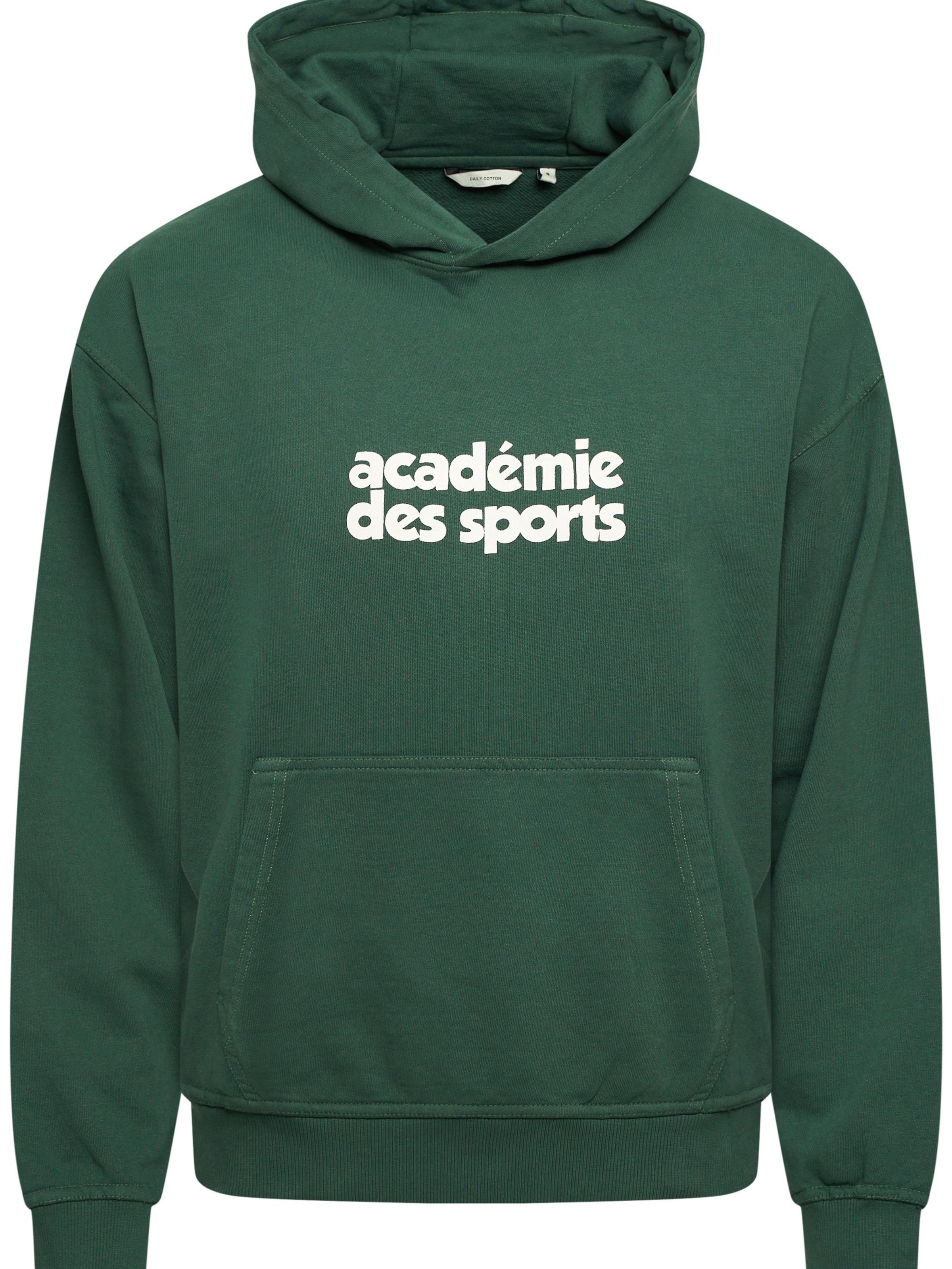 Daily Cotton Sweatshirt 'DCPERL' in Green: front