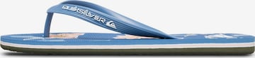 QUIKSILVER Zehentrenner 'Molokai Art 25' in Blau: Vorderseite