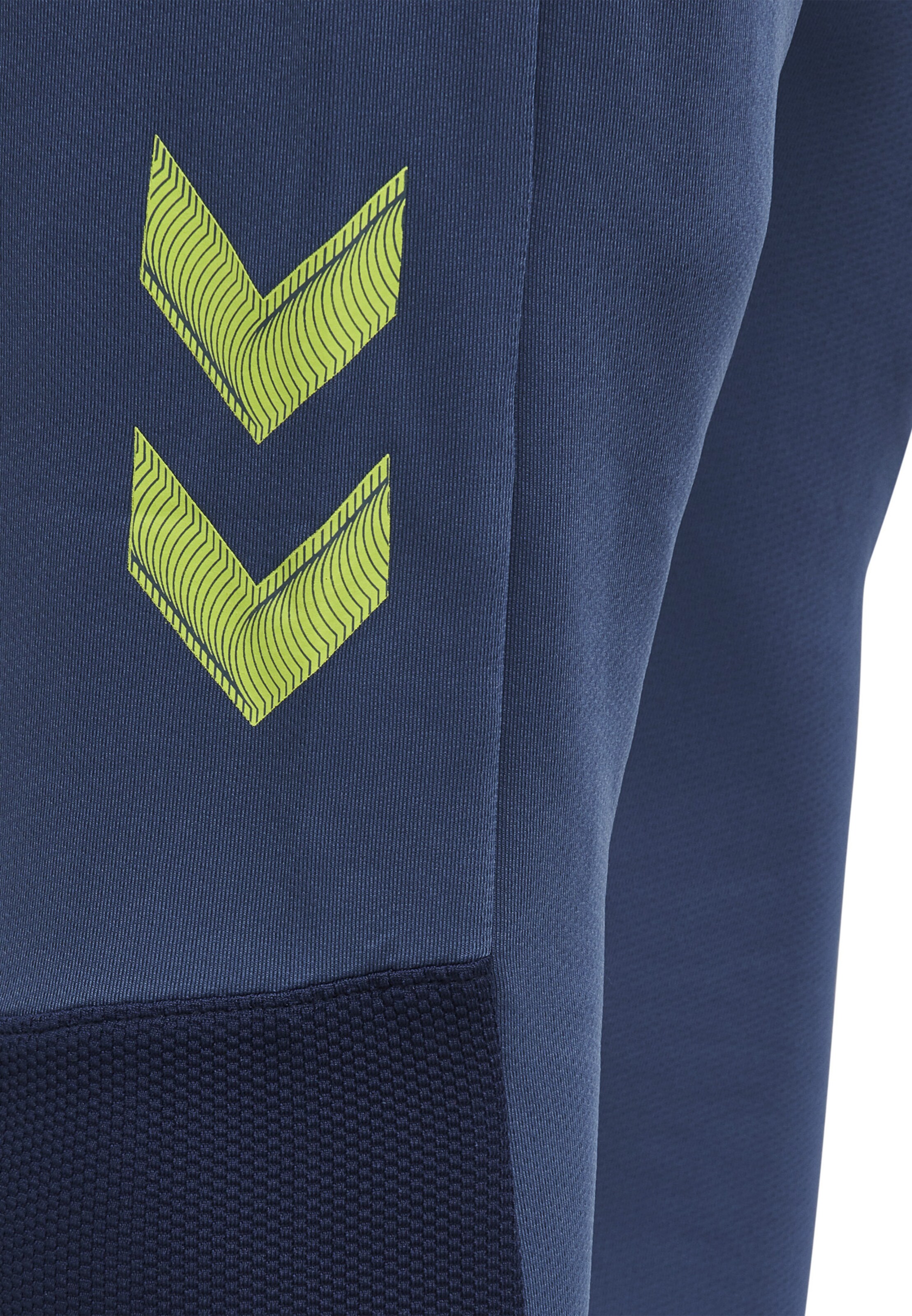 Effilé Pantalon de sport 'Lead' Hummel en bleu