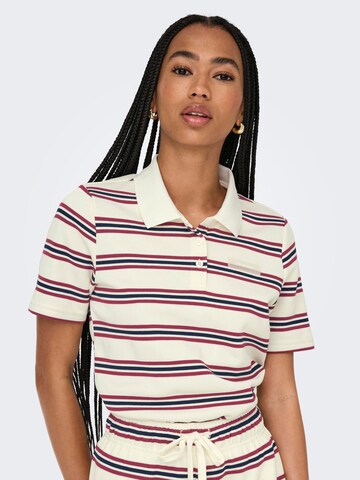 ONLY - Camiseta 'ONLEvie' en blanco