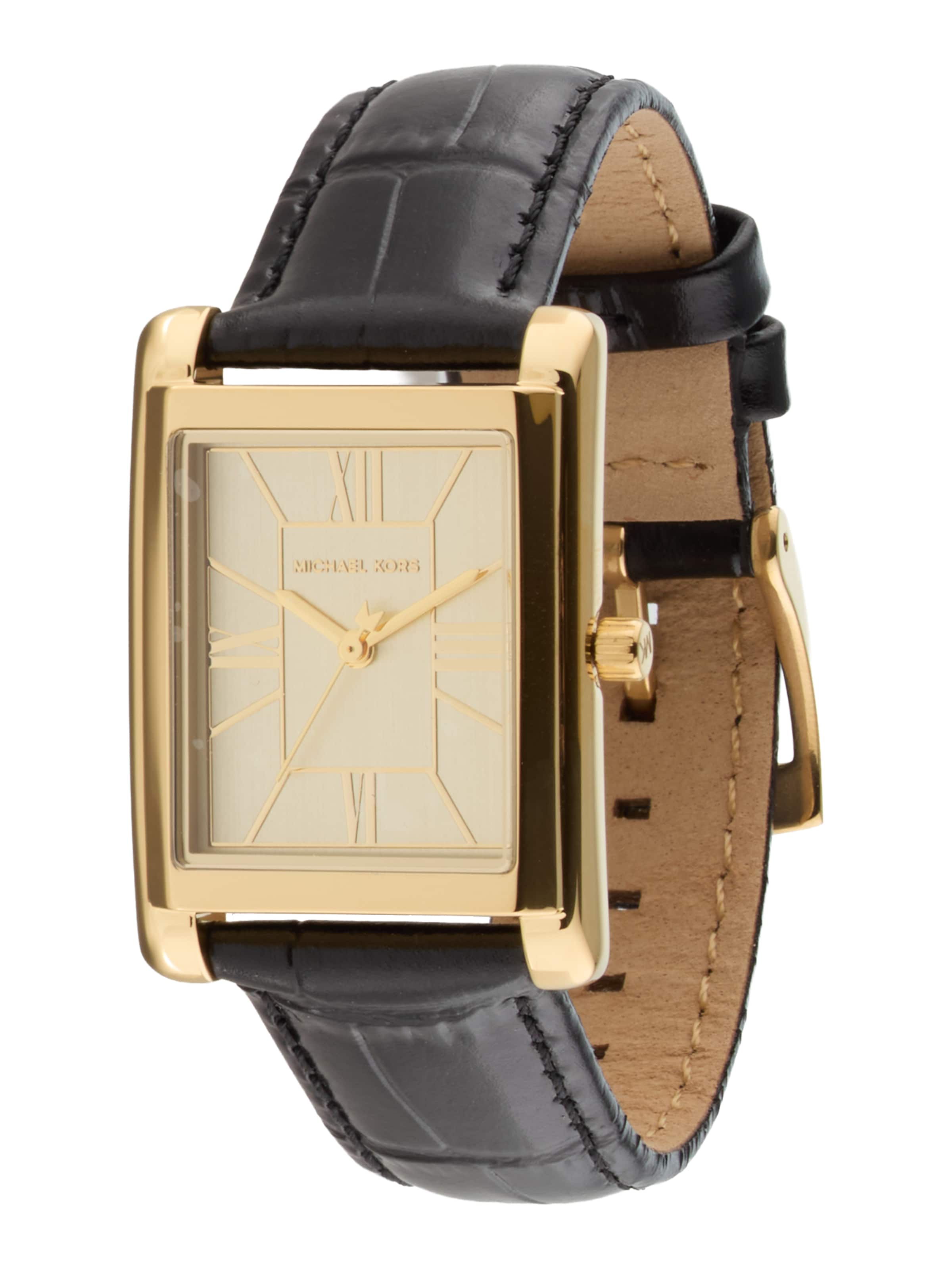 MICHAEL Michael Kors Analogna ura 'ESSEX' | zlata barva: sprednja stran