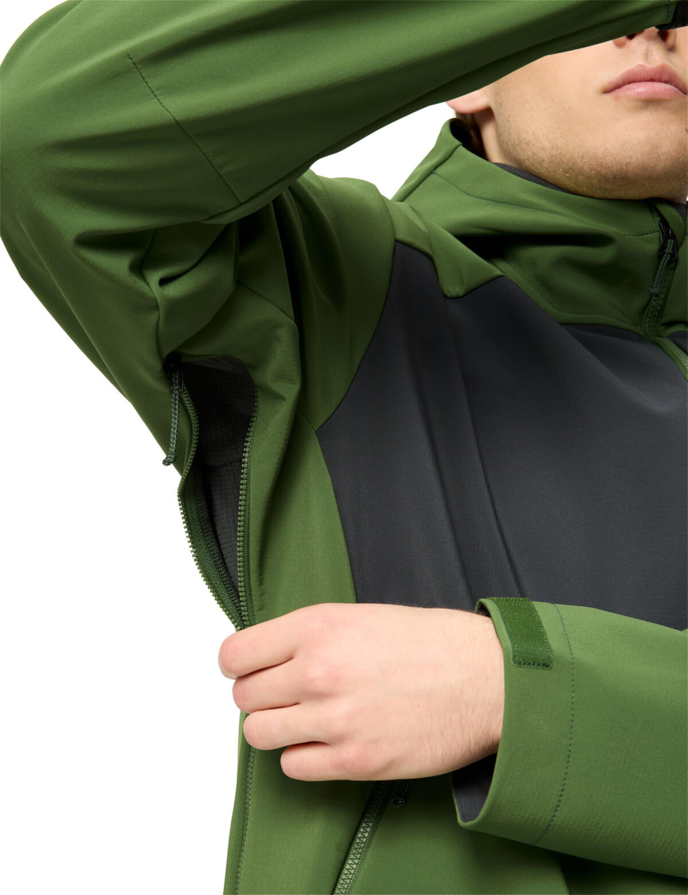 VAUDE Outdoorjas 'Roccia III' in Groen