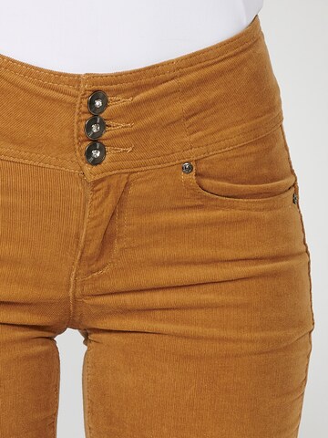Bootcut Pantalon KOROSHI en beige