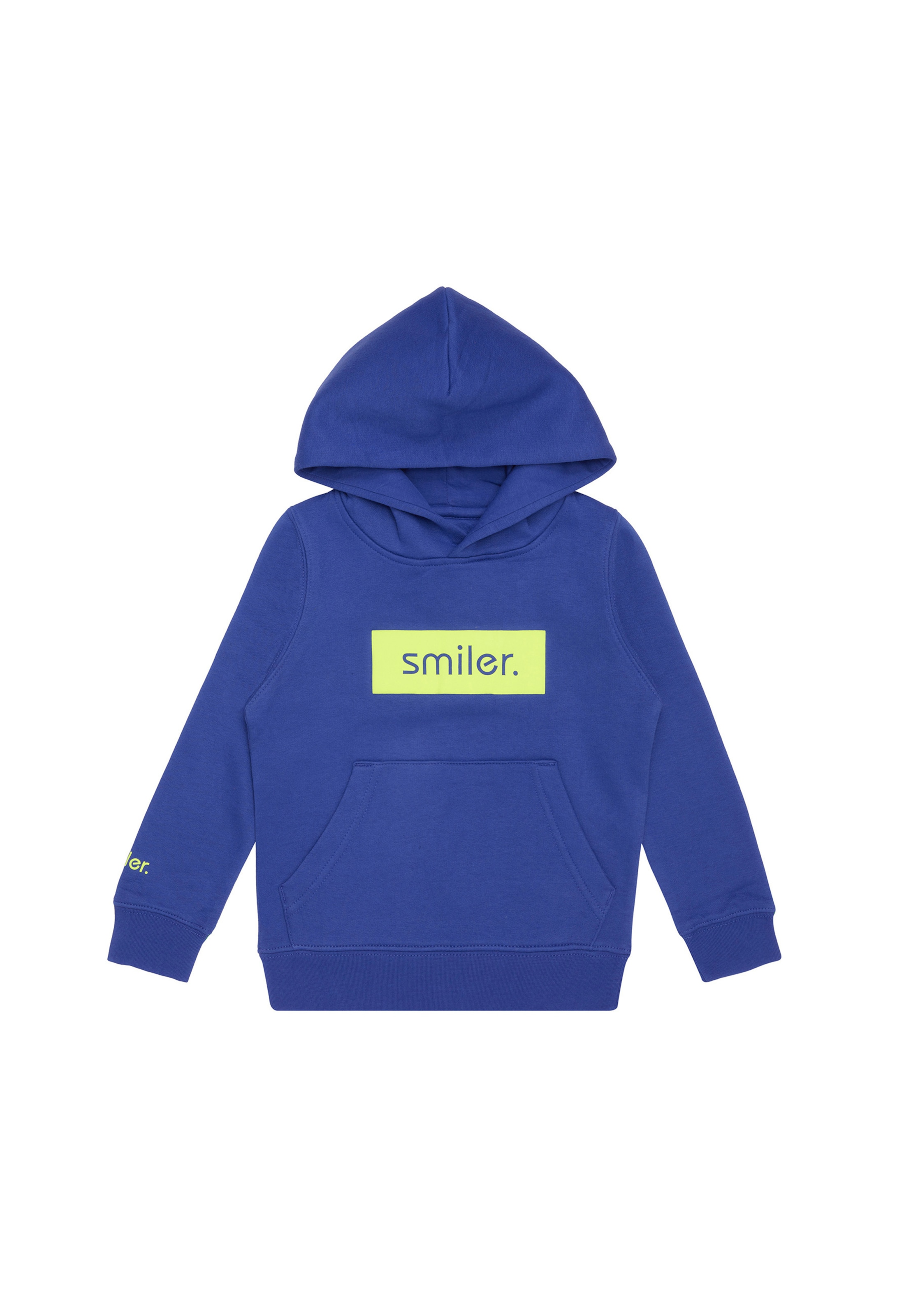 Sweat smiler. en bleu : devant