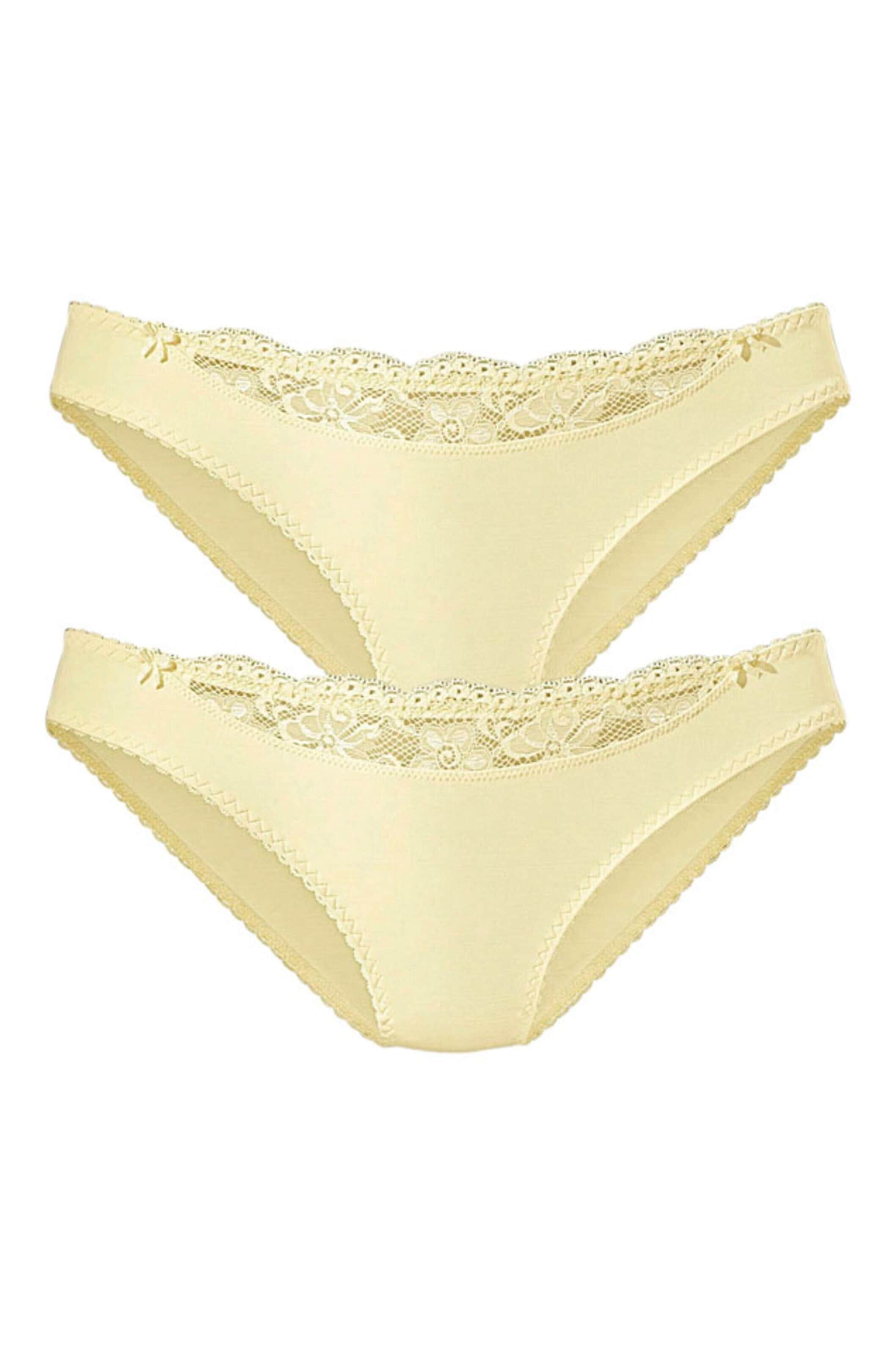 NUANCE Трусы-слипы в Желтый: спереди