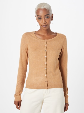 minus Gebreid vest 'New Laura' in Beige: voorkant