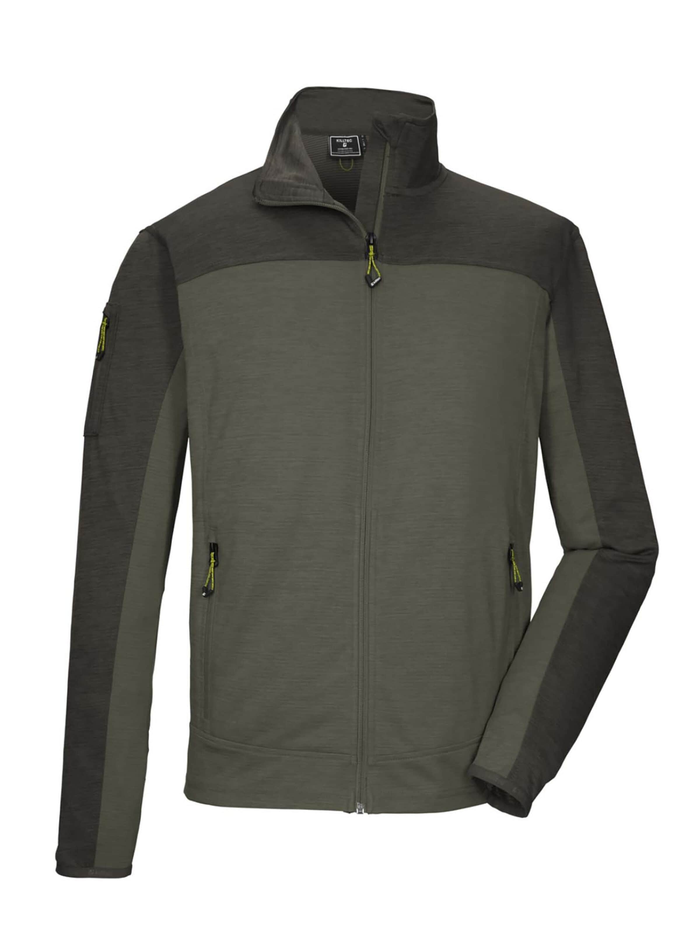 KILLTEC Athletic Jacket in Green: front