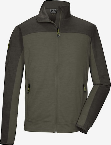 KILLTEC Athletic Jacket in Green: front