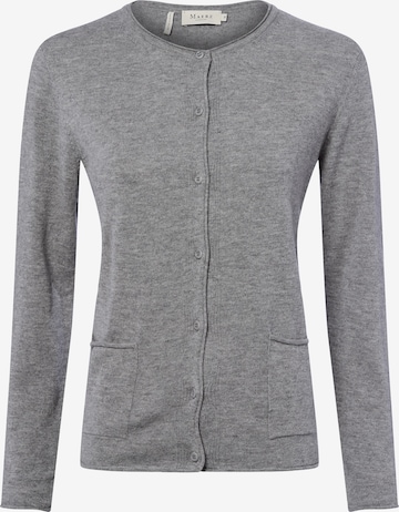 MAERZ Muenchen Gebreid vest '244000' in Grijs: voorkant