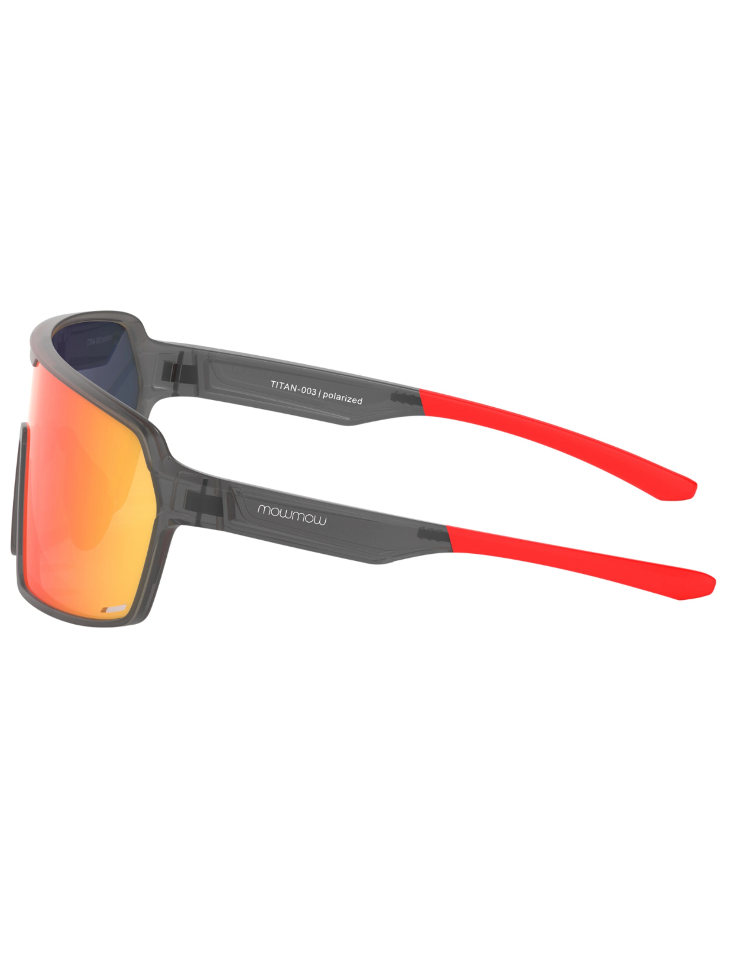 Mowmow Sportzonnebril 'MowMow Titan Sunglasses - Sports Glasses - Cycling Glasses - Men - Women' in Oranje