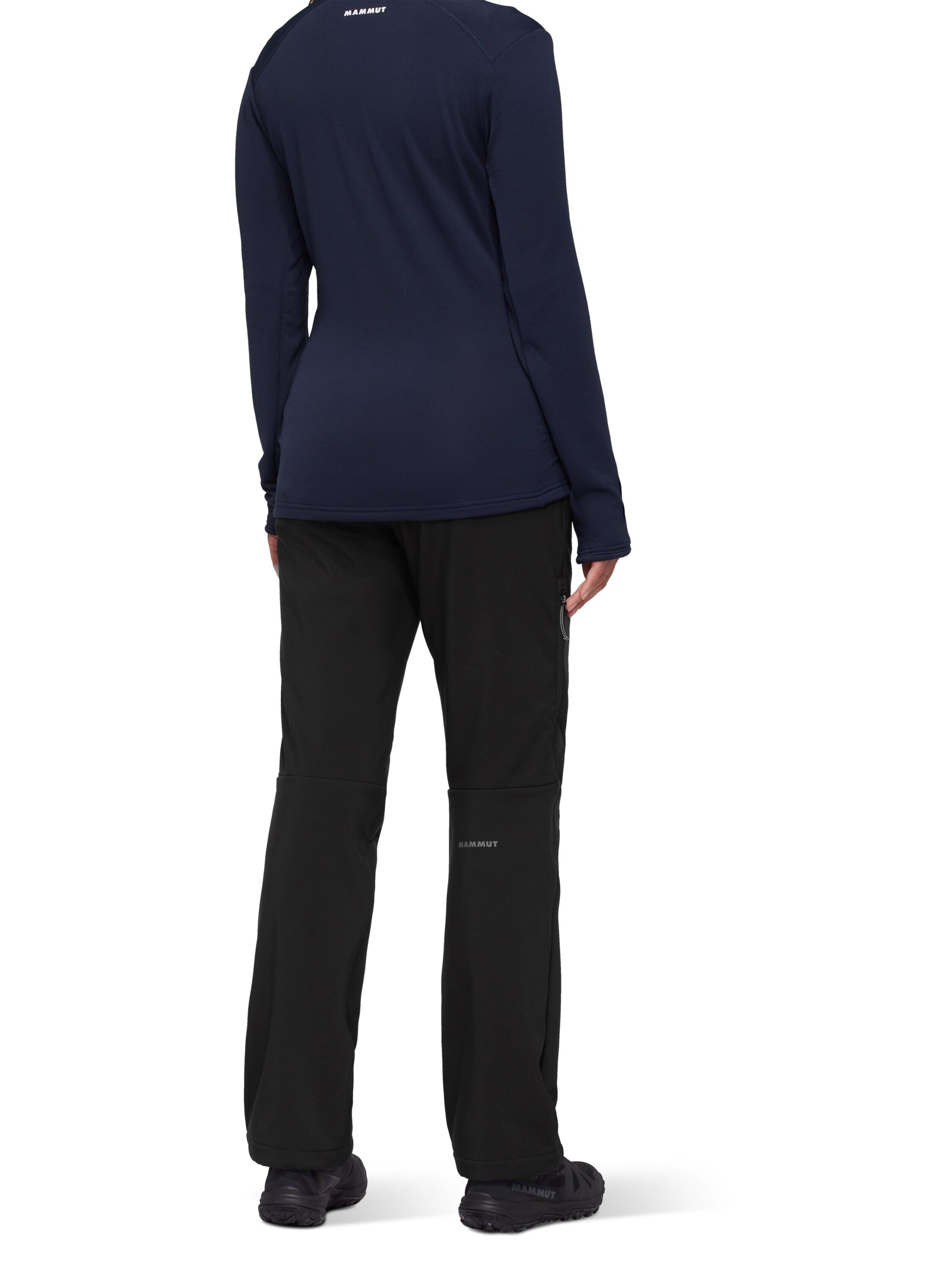 MAMMUT Regular Outdoor Pants in Black