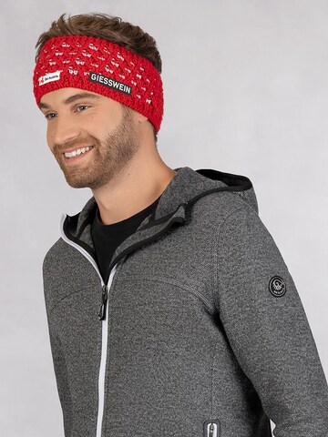 GIESSWEIN Athletic Headband 'Adelboden' in Red