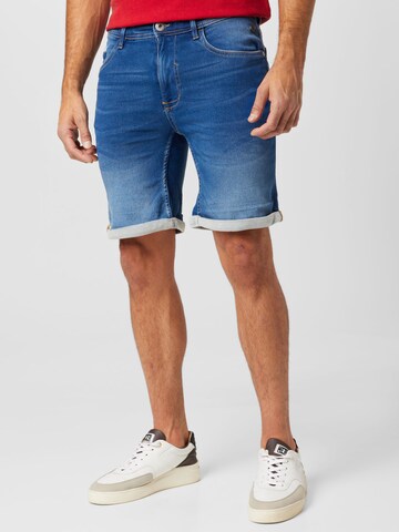 BLEND Regular Shorts in Blau: predná strana