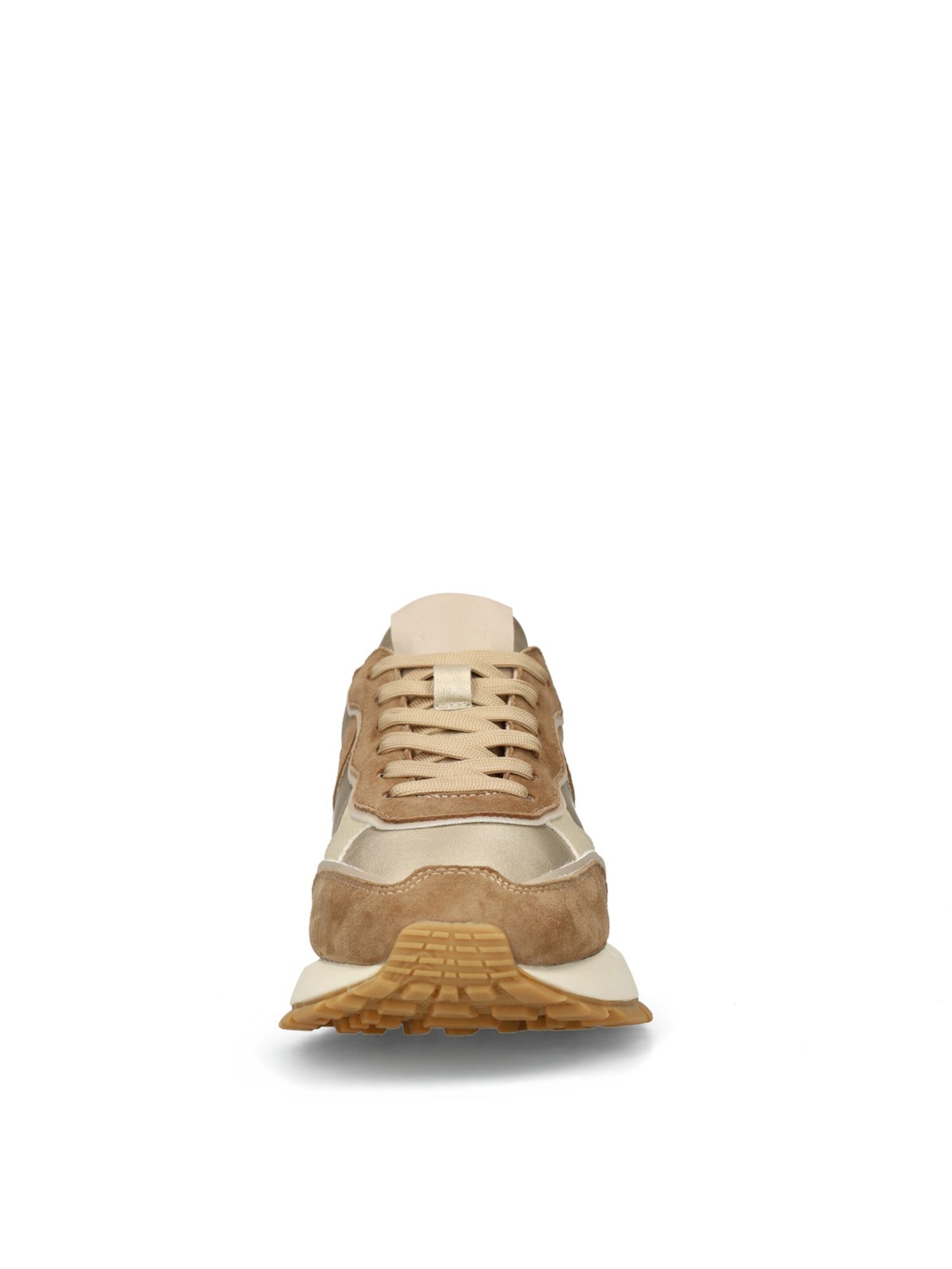 Baskets basses MANFIELD en or