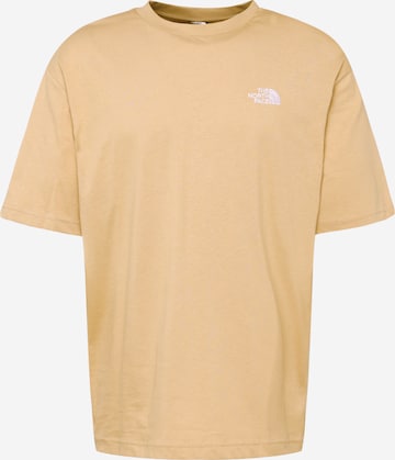 T-Shirt THE NORTH FACE en vert : devant