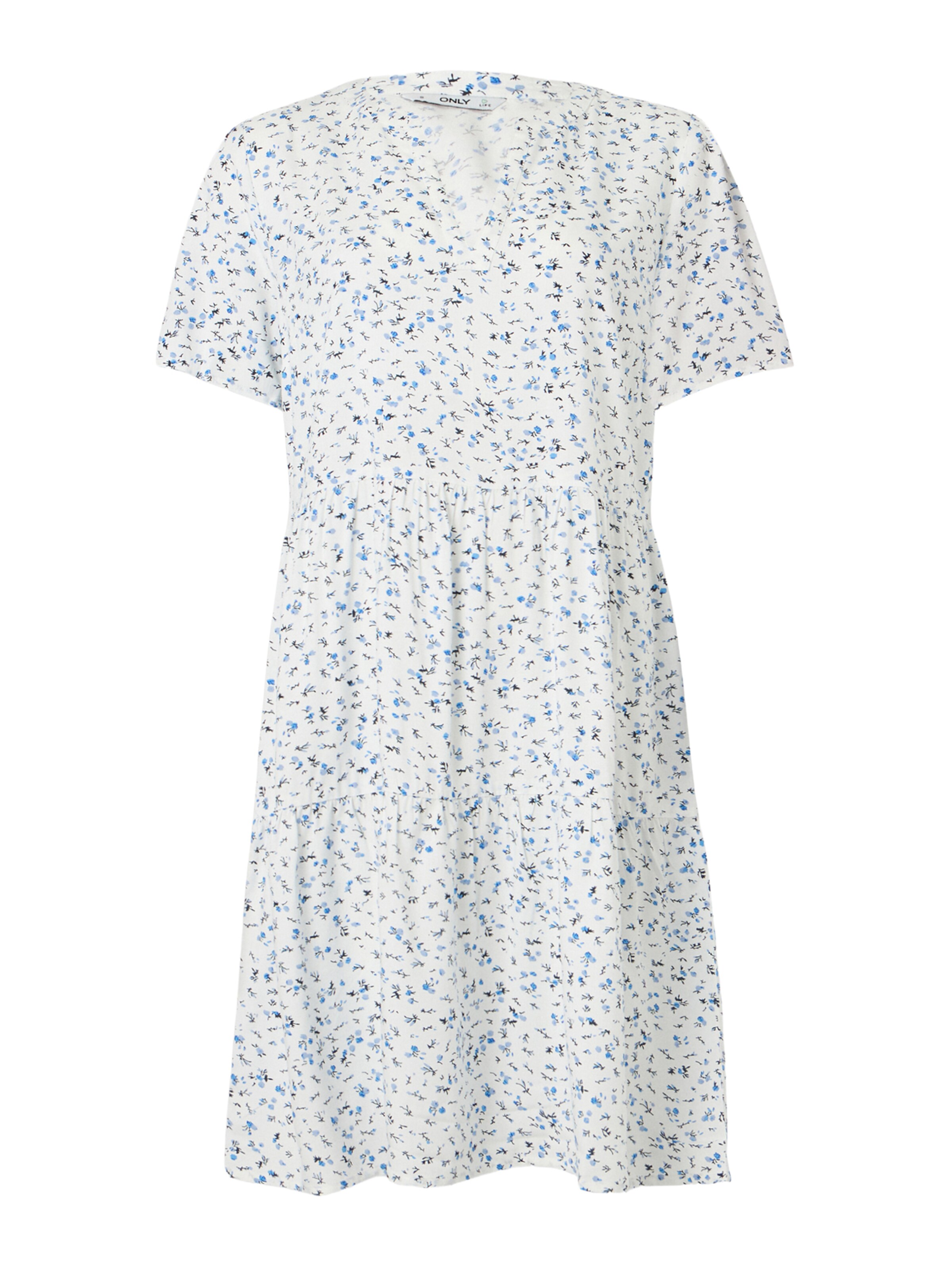 ONLY Vestido 'ONLZally' en azul oscuro / azul pastel / negro / blanco, Vista del producto