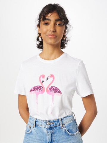 T-shirt 'KITA' ONLY en blanc : devant