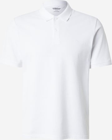 JACK & JONES Shirt 'JWHBASIC' in White: front