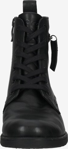 ARA Lace-Up Ankle Boots in Black