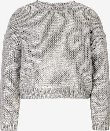 Pull-over Rich & Royal en gris : devant