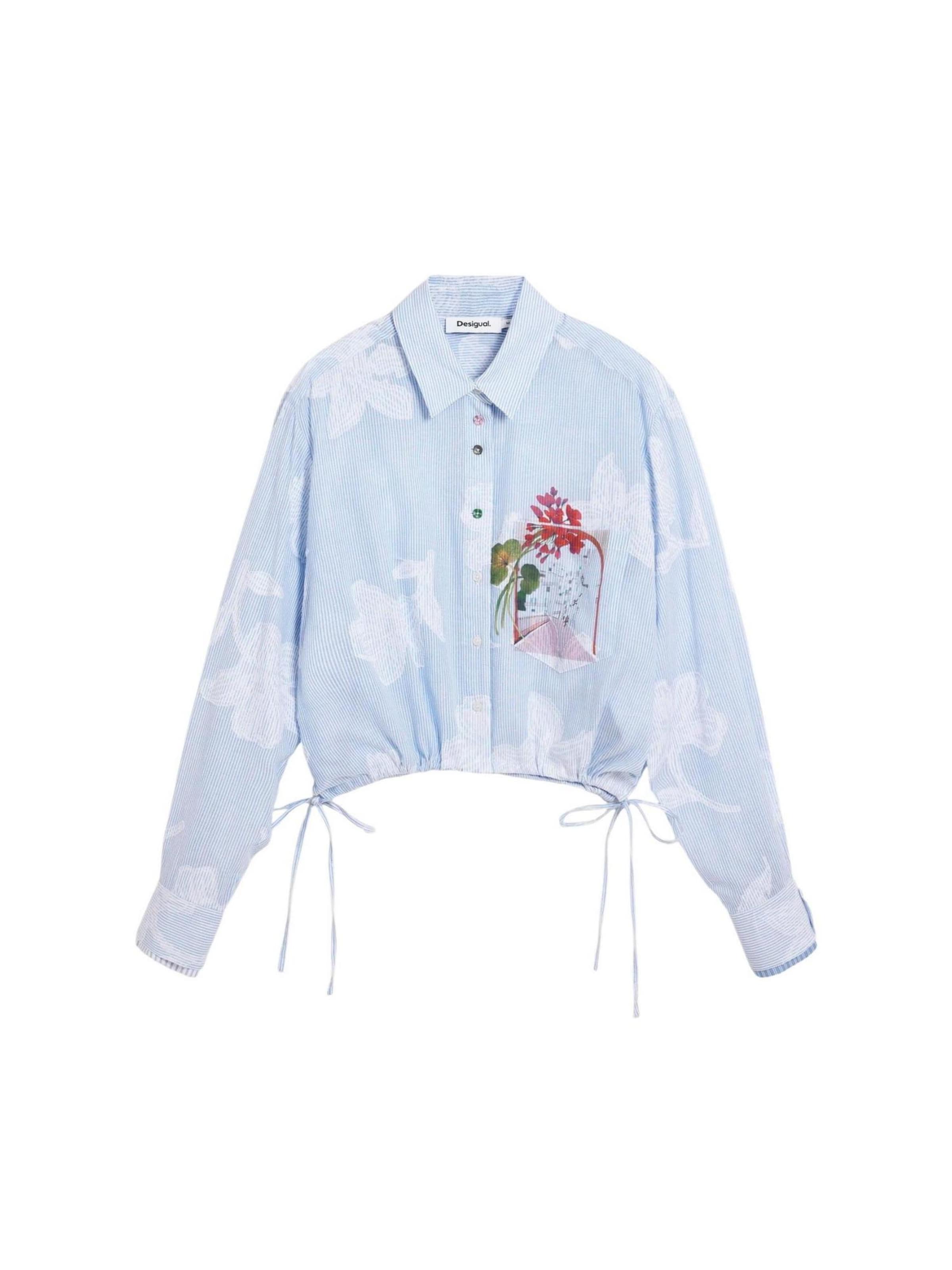 Desigual - Blusa 'CAM PARKER 26SWCW28' en azul: frente