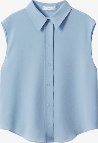 MANGO Bluse 'Soto' in Blau: predná strana